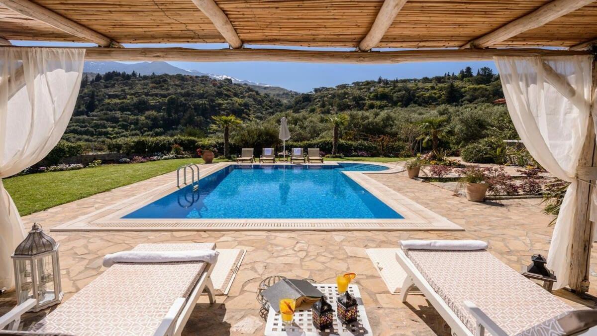 Chania Secluded Gem - Kallithea Private Pool Villa Pemonia Exterior photo