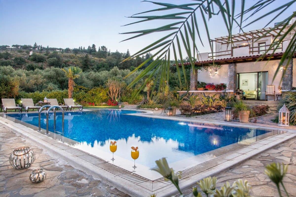 Chania Secluded Gem - Kallithea Private Pool Villa Pemonia Exterior photo